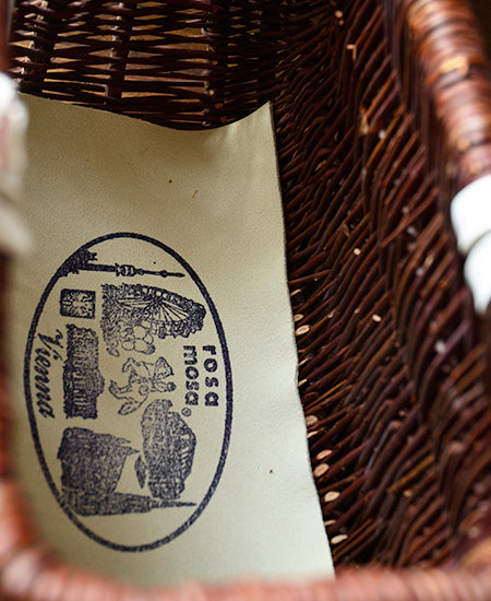 【35%OFF】rosa mosa / Willow basket bag (rose/natural)