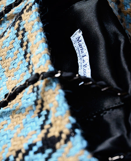 【40%off】Maria La Rosa / albatros chain with handwoven fabric (nation nude)