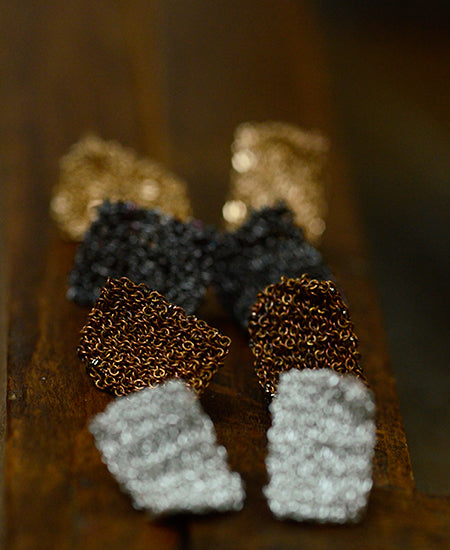 delphine lamarque jewelry / tiny earrings (TINYER/raw)
