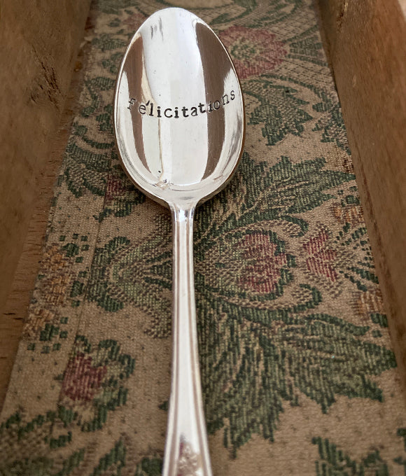 Monnette / old spoon ( félicitations )
