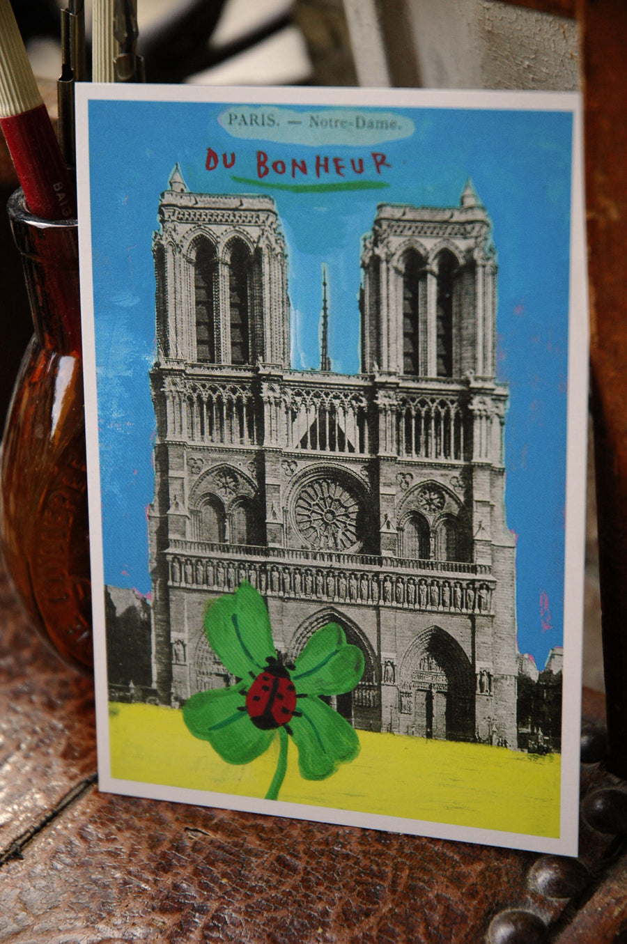 Nathalie Lete Postcard ( Notre Dame )