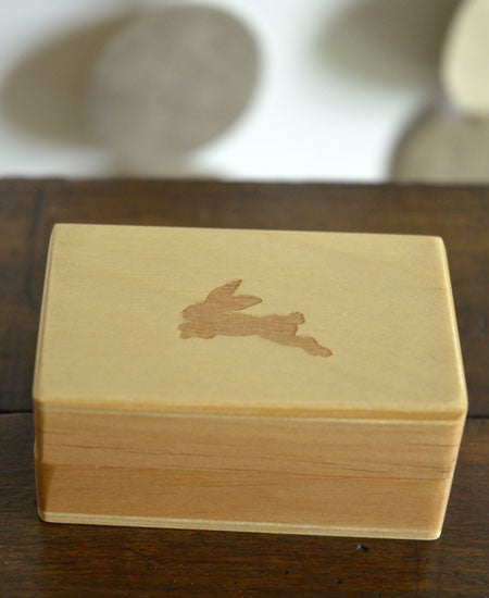LITOLFF / baby tooth container (one hare / nature)