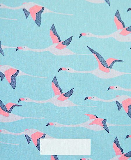 season paper / carte (flamingo)