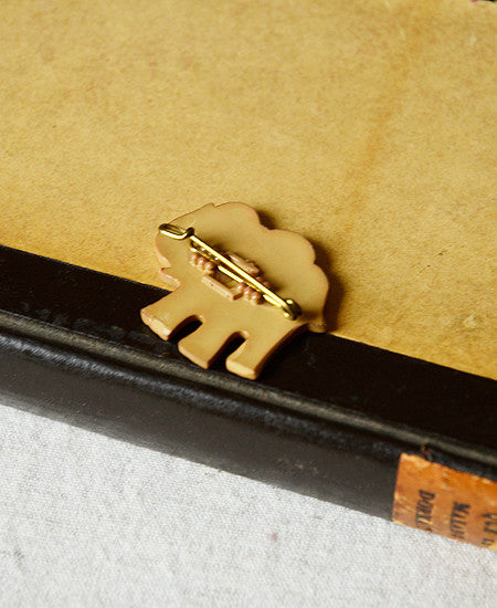 Culotte / vintage broche (elephant)
