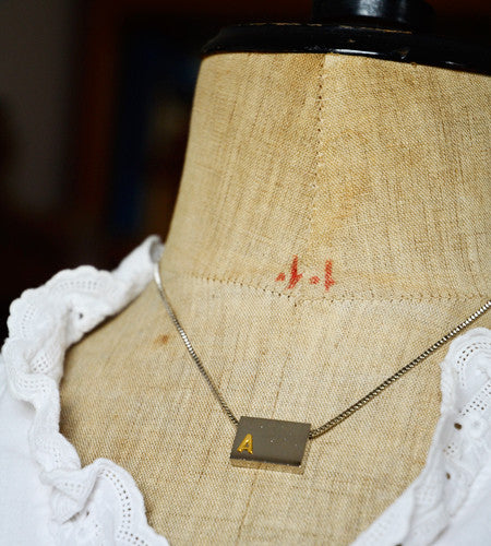 Culotte / vintage necklace (A C J L)