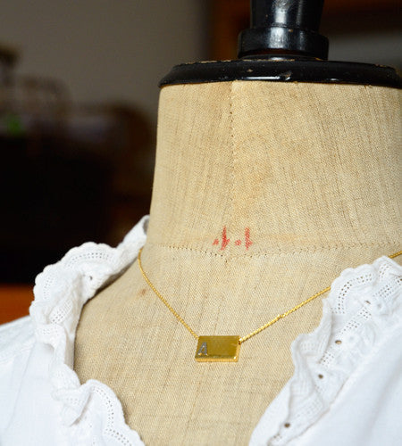 Culotte / vintage necklace (A/petit)