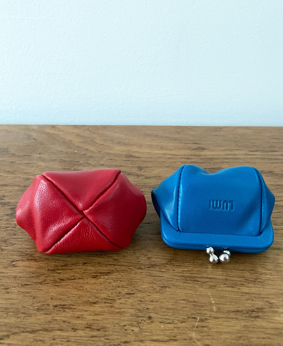 LUMI / aurora jewellery purse (red)