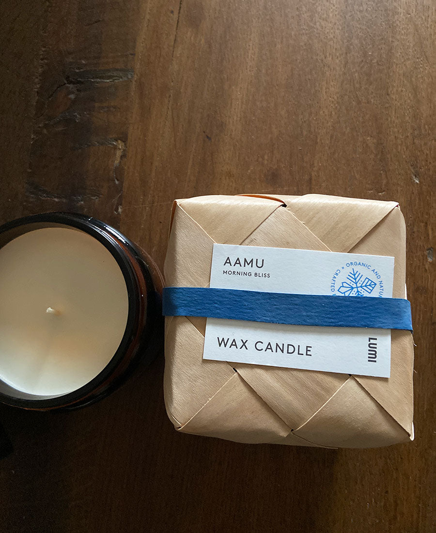 LUMI / Scented candle 52 hrs AAMU - morning bliss