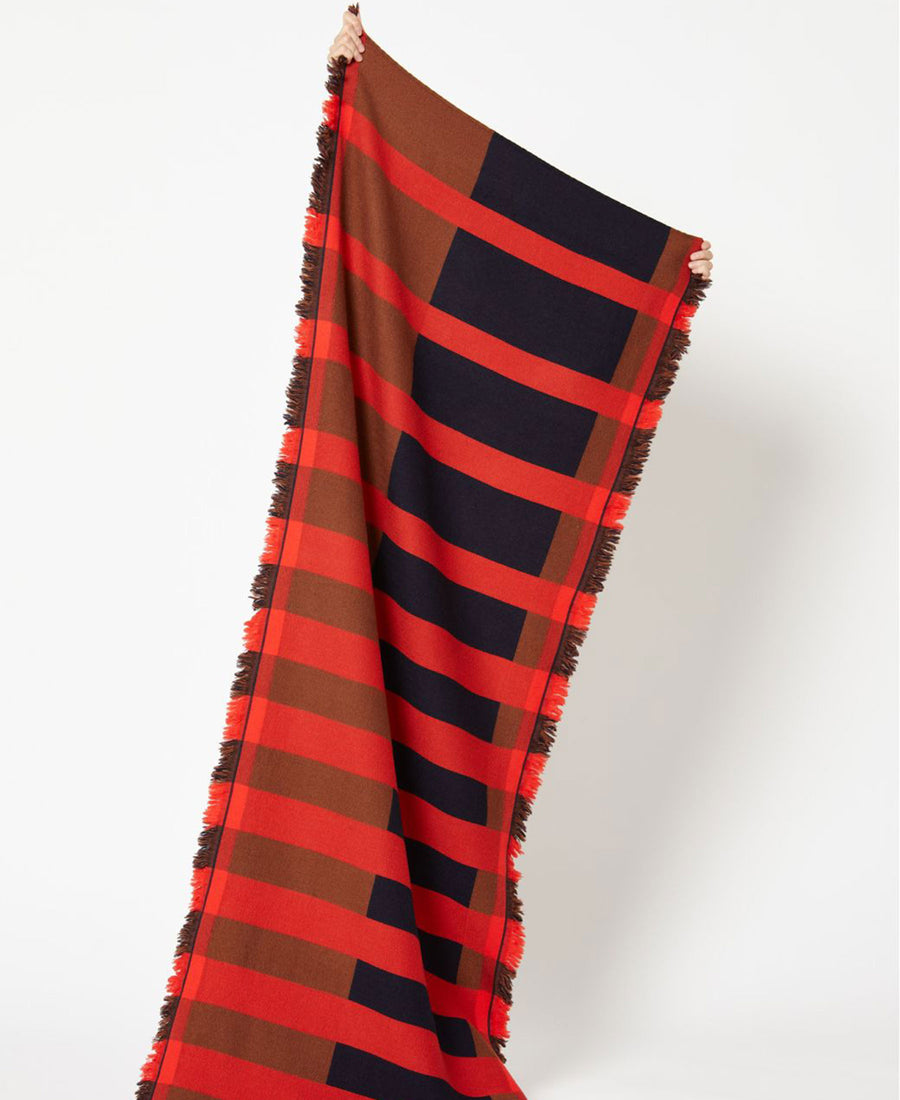 【20%off】Mapoesie / foulard Impulsion (Vermillon)