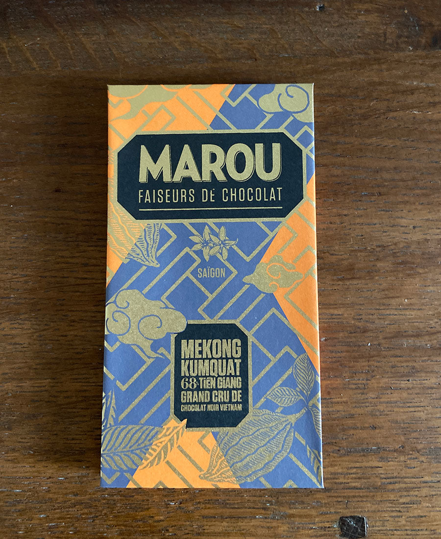 Chocolat MAROU / Tien Giang 68% & Kumquat 80g