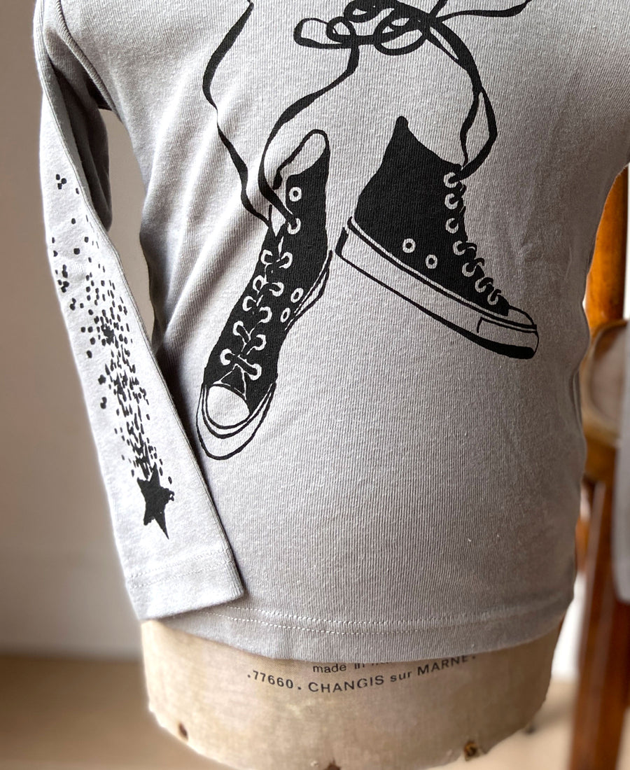 maisongeorgette T-shirts / basket (gris)