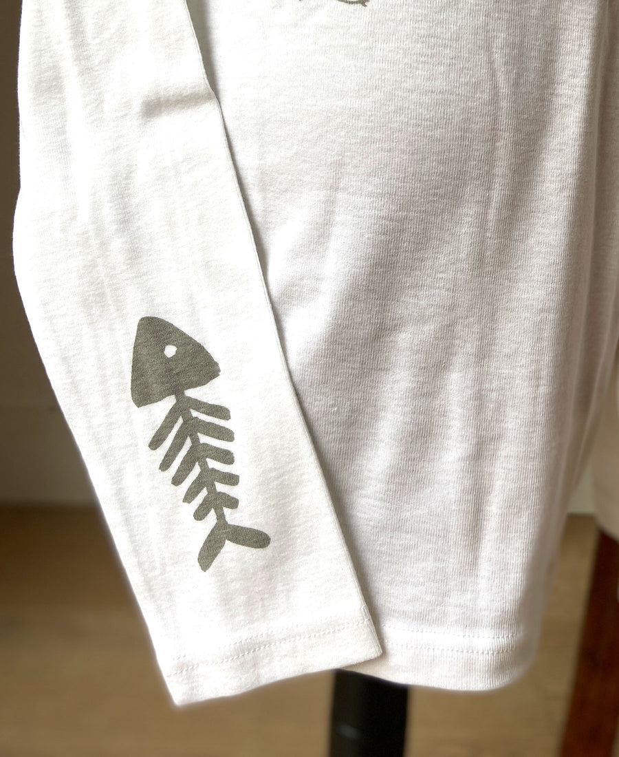 maisongeorgette T-shirts / baleine (blanc)