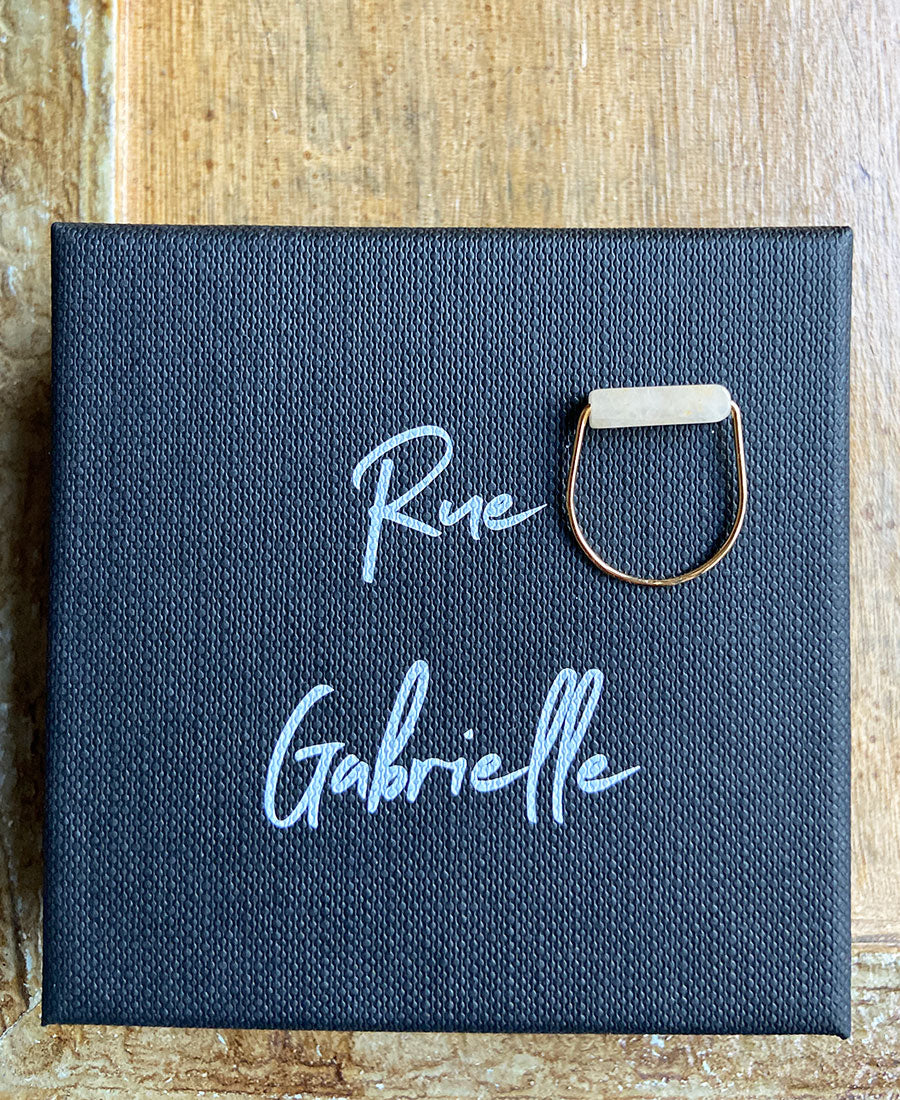 Rue Gabrielle / Jade ring