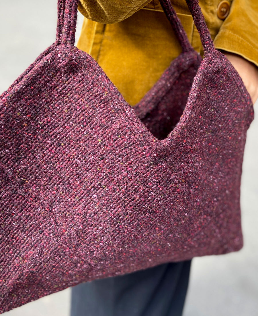 Sophie Digard / wool handbag (S042/10-1/XL)