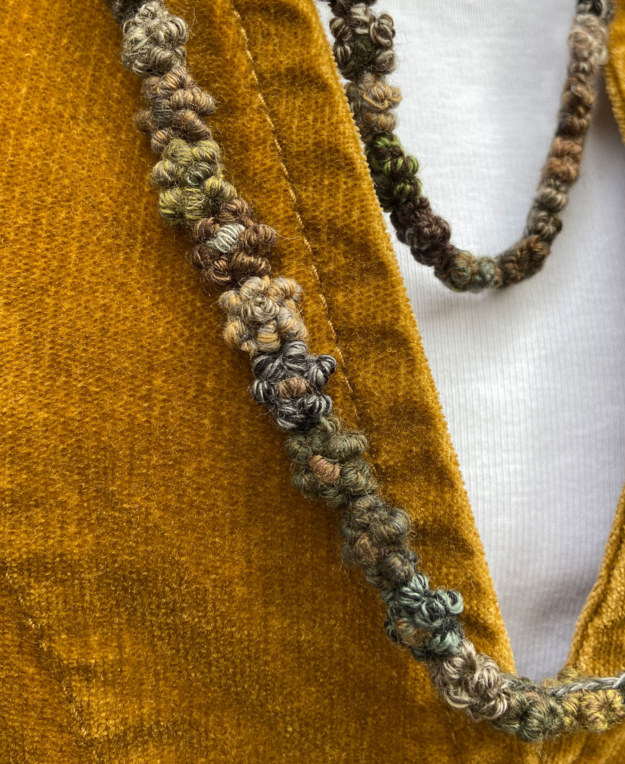Sophie Digard / wool necklece tiny (CTI/L/MR)