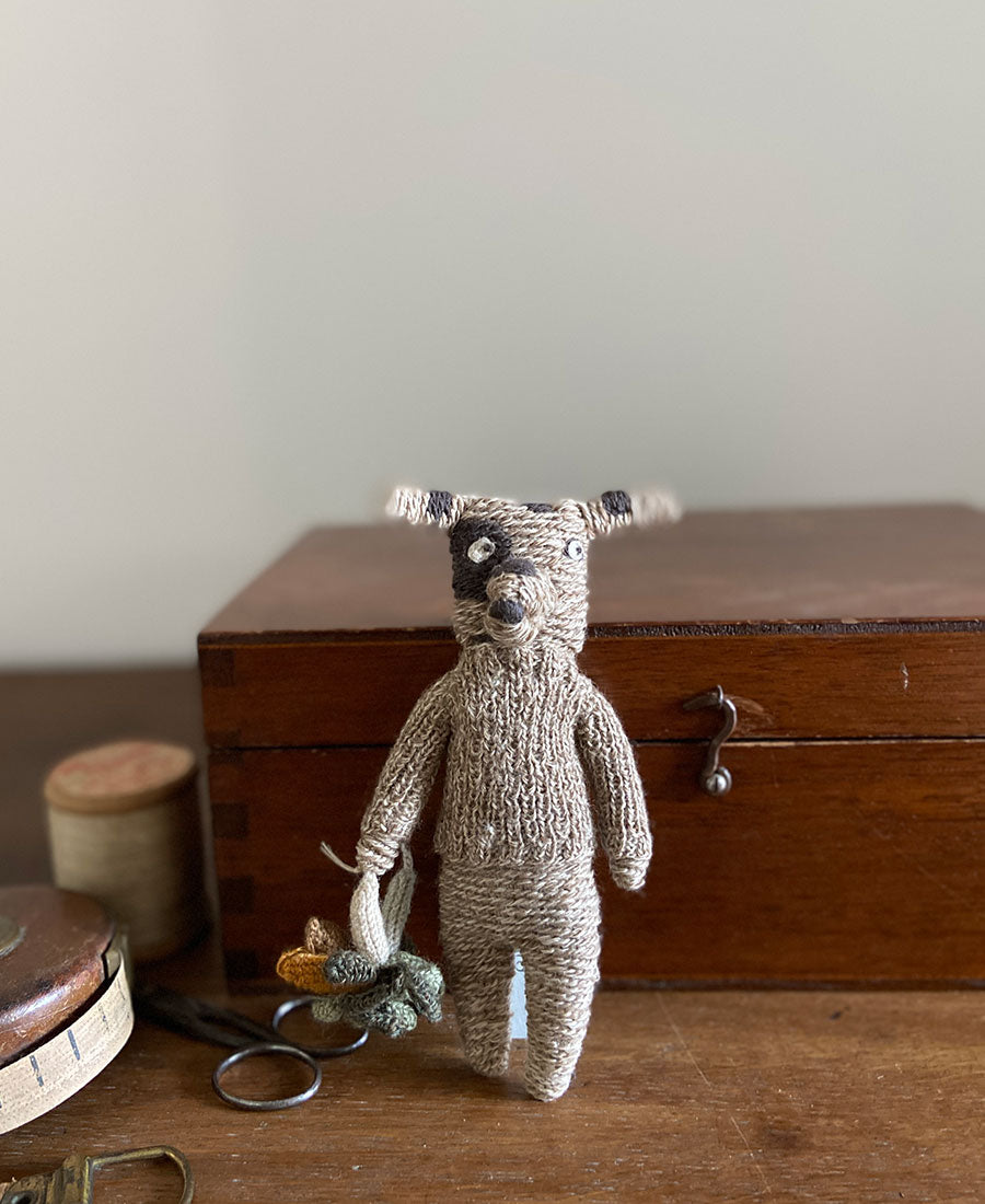 Sophie Digard / wool doll OTTO (POTTO/15/MR/OATMEAL/CAFE)