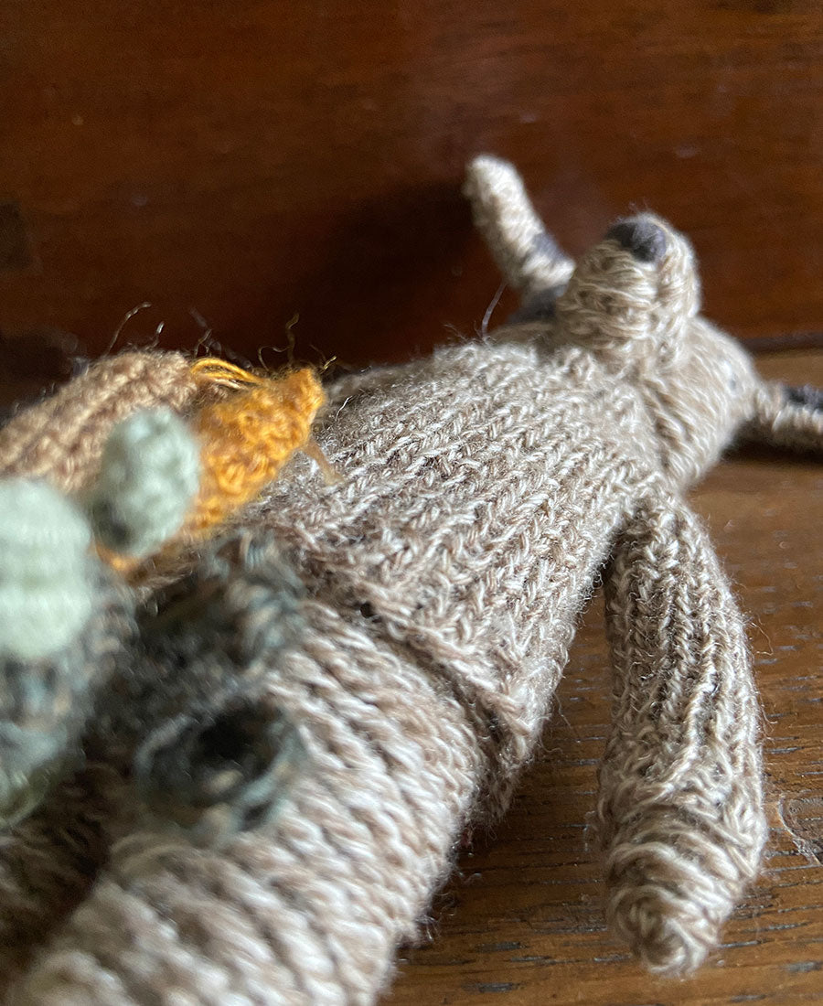 Sophie Digard / wool doll OTTO (POTTO/15/MR/OATMEAL/CAFE)