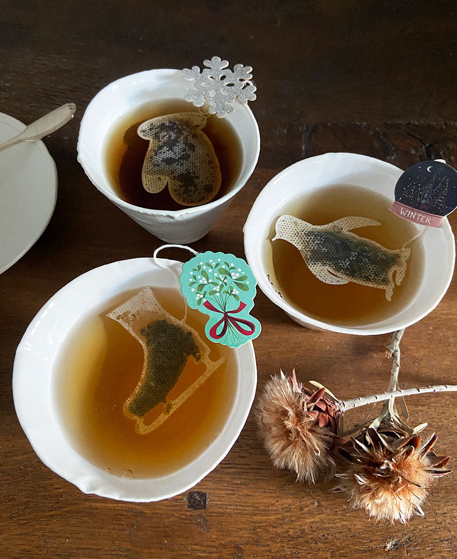Tea Heritage / Sachets PINGOUINS (Thé vert casse noisette) (set of 5 / set of 2)