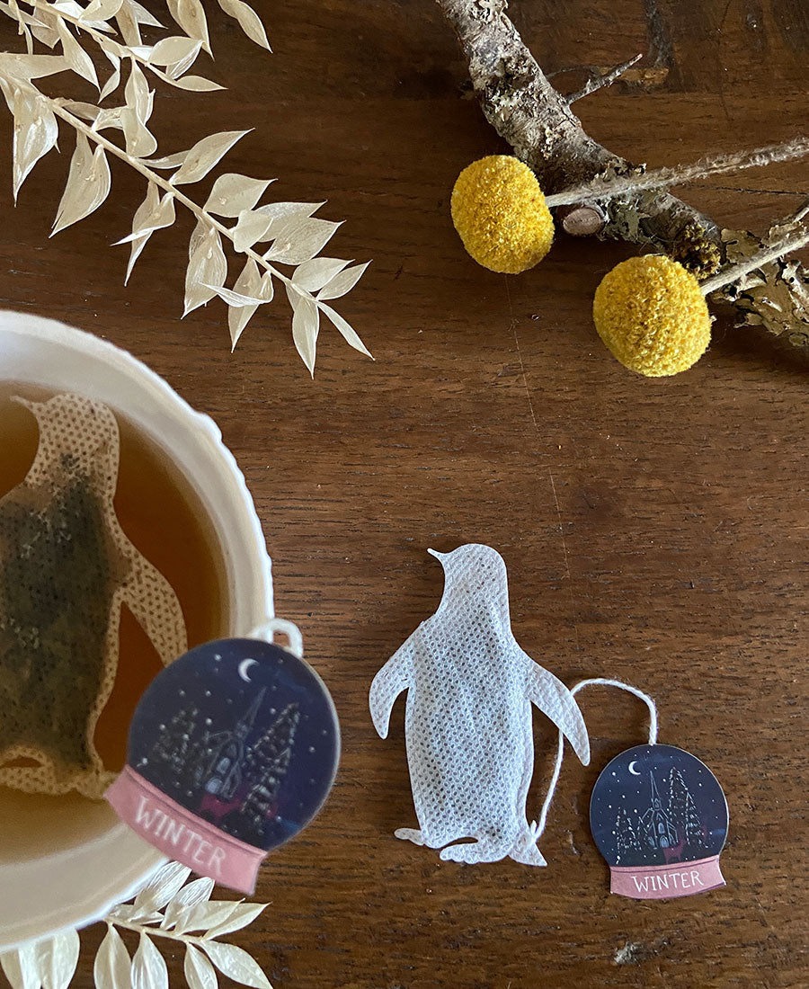 Tea Heritage / Sachets PINGOUINS (Thé vert casse noisette) (set of 5 / set of 2)