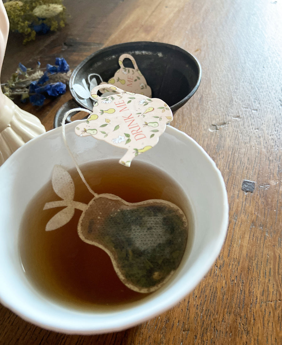 Tea Heritage / Sachets POIRE (Thé vert casse noisette) (set of 5 / set of 2)