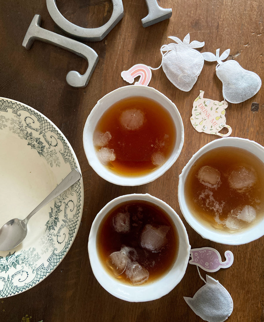 Tea Heritage / Sachets FRAISE (Rooibos Orange Sanguine) (set of 5 / set of 2)